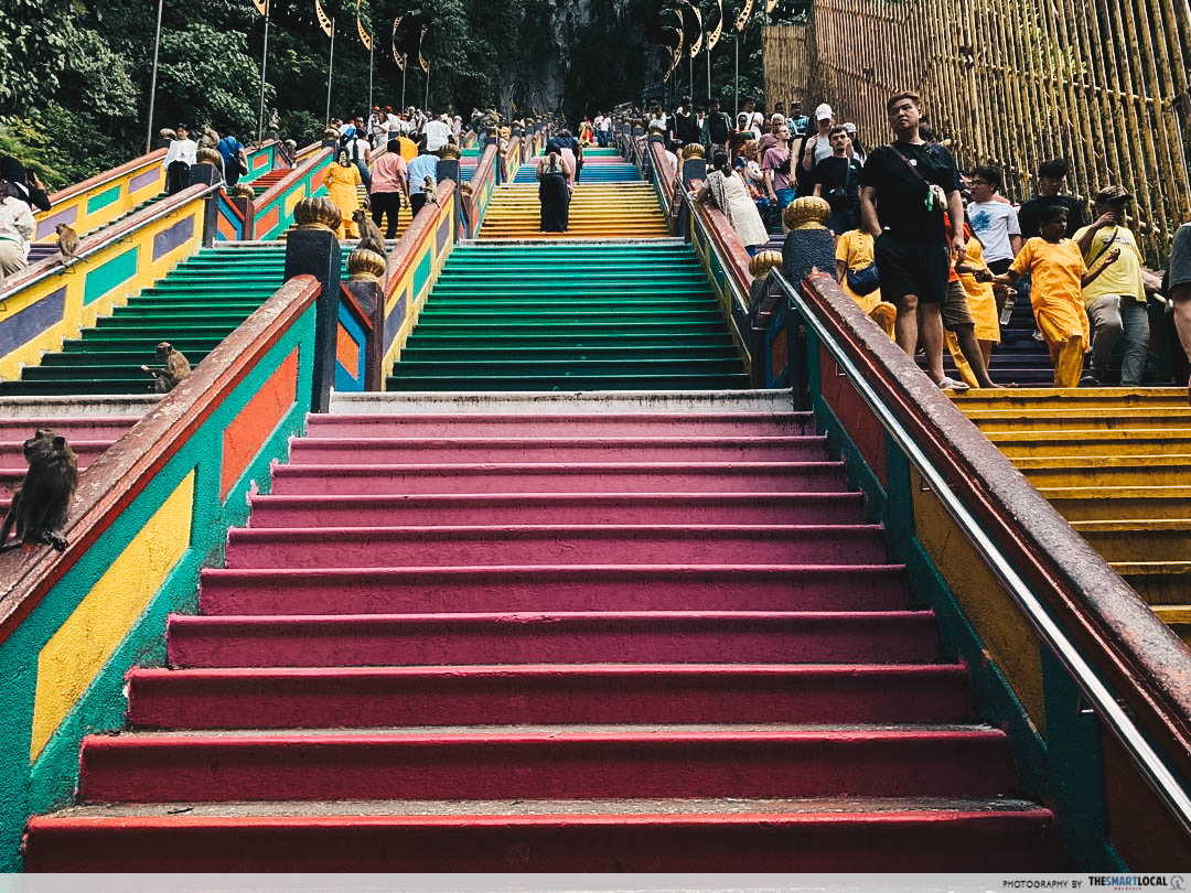 Stairs - Batu Caves guide