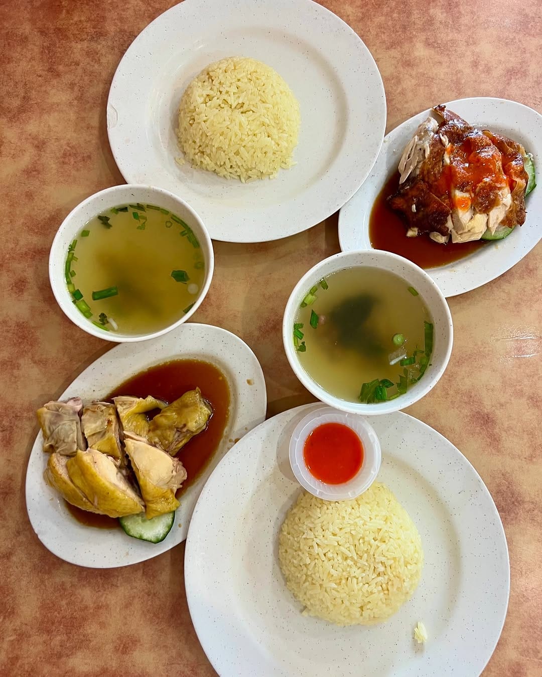 Cheap food in Bukit Bintang - nasi ayam hainan chee meng