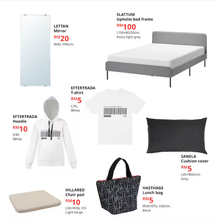 IKEA Warehouse Sale Malaysia - on-sale items