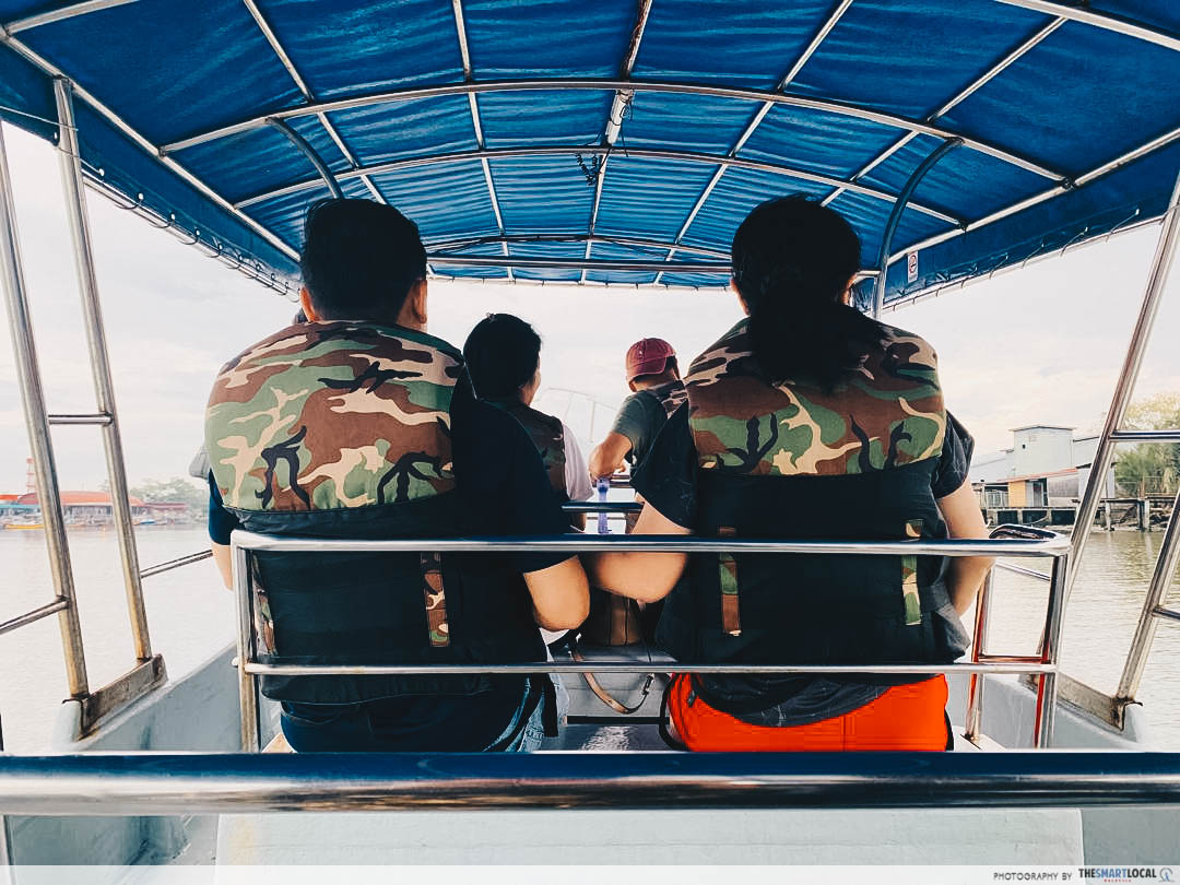 Boat ride - Kuala Kurau in Perak