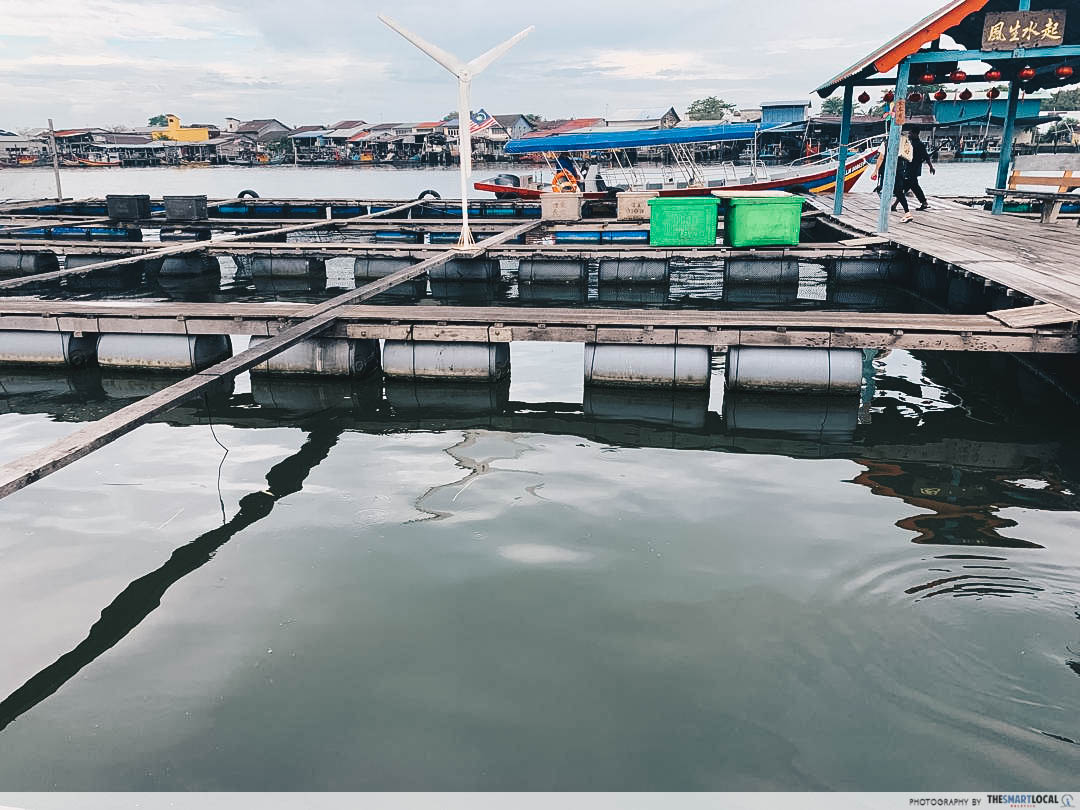 Fish farm - Kuala Kurau in Perak