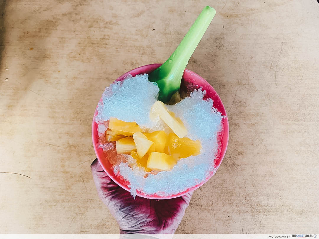 Pineapple ice - Kuala Kurau in Perak