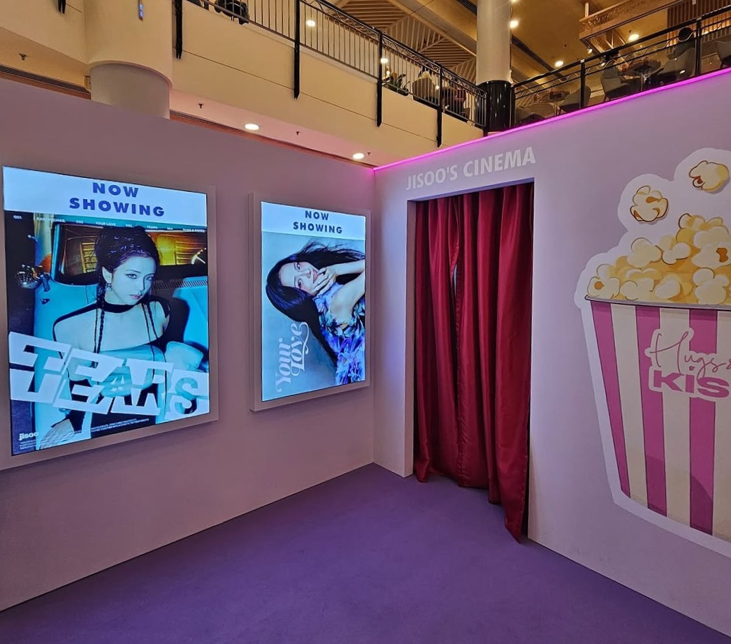 jisoo amortage pop-up sunway pyramid - cinema