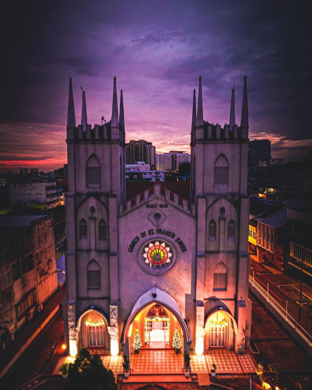 St. Francis Xavier Church, Melaka - Churches and cathedrals in Malaysia