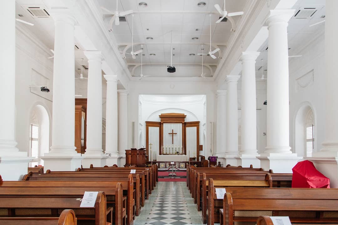 St. George’s Church, Penang altar - Churches and cathedrals in Malaysia