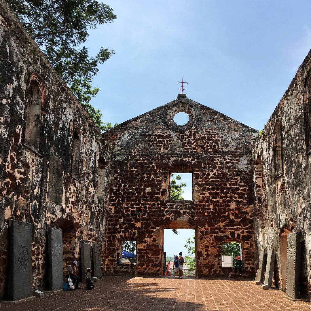 St. Paul’s Church, Melaka view - Churches and cathedrals in Malaysia