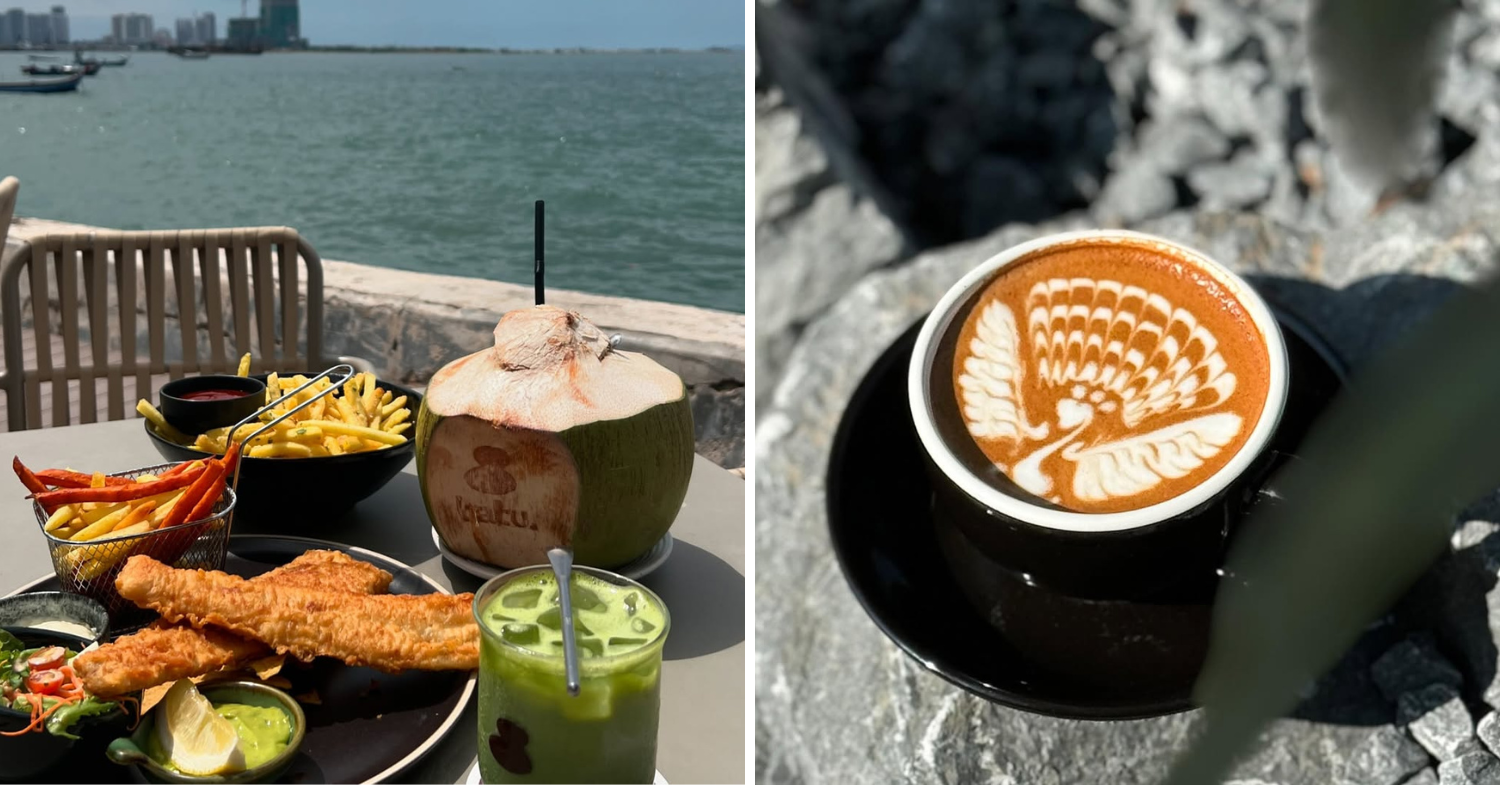 beach cafes & restaurants Penang - Batu cafe