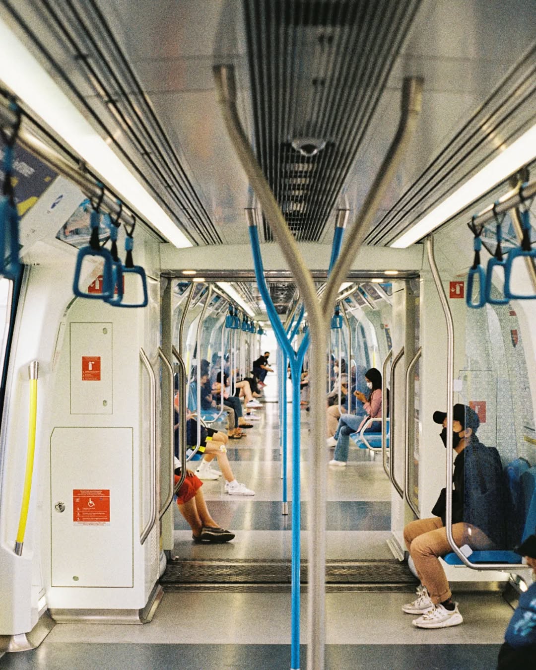 rapid kl unlimited travel passes - train. interior