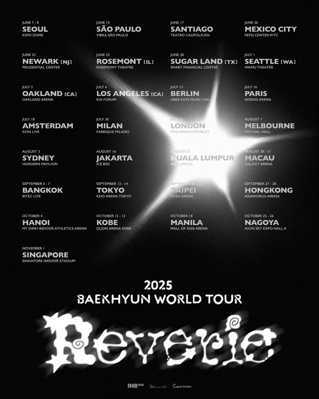 baekhyun malaysia - world tour