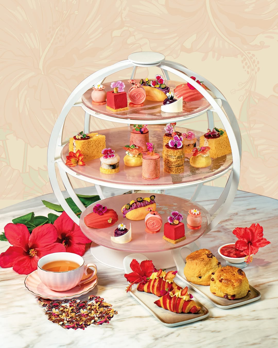 high tea kl - hibiscus