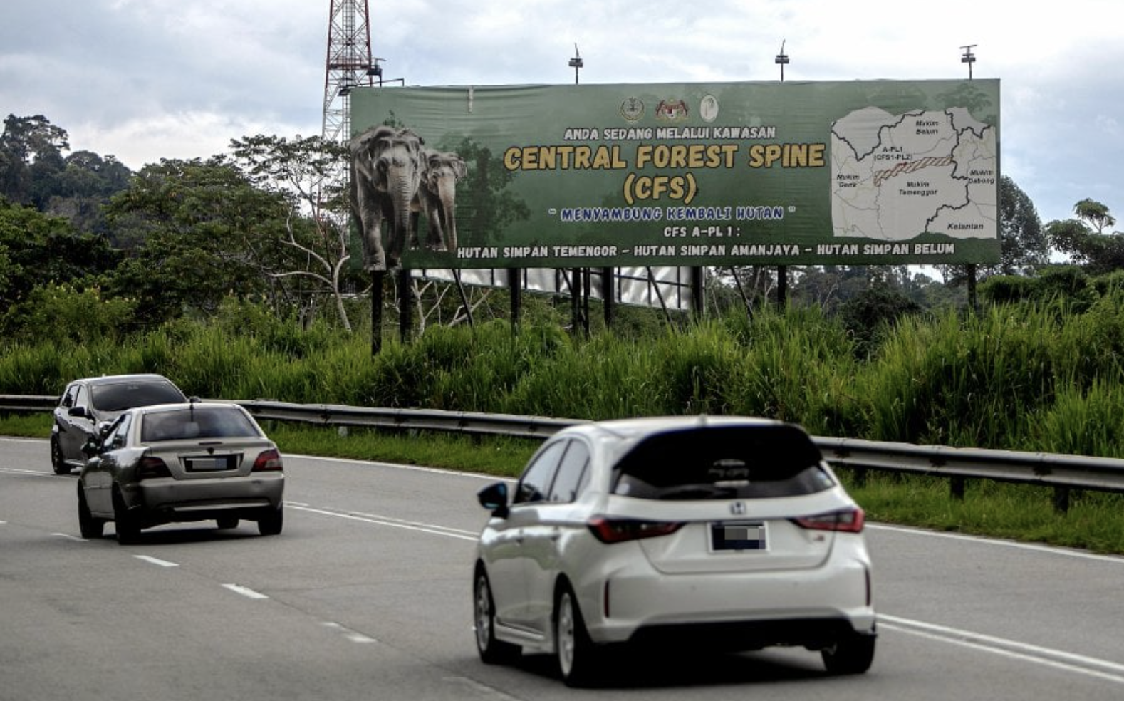 Malaysia Wildlife protection - elephant zone