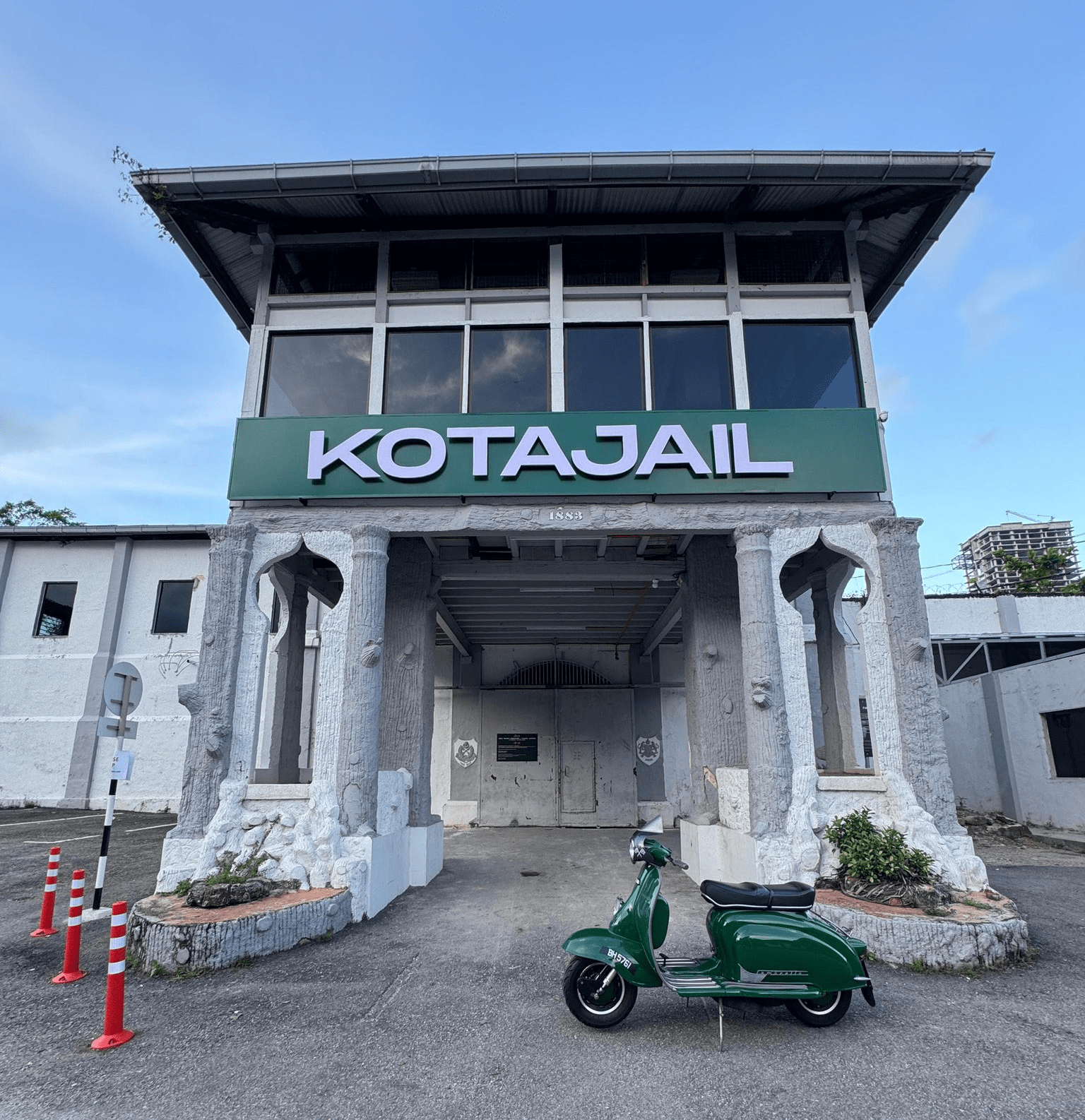 kotajail in jb - entrance