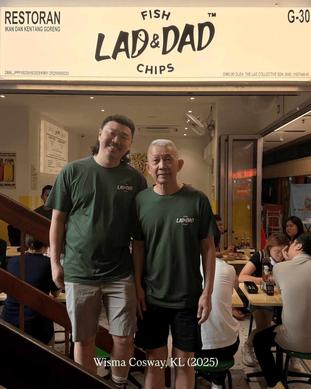 LAD & FRY KL - KEITH AND FATHER