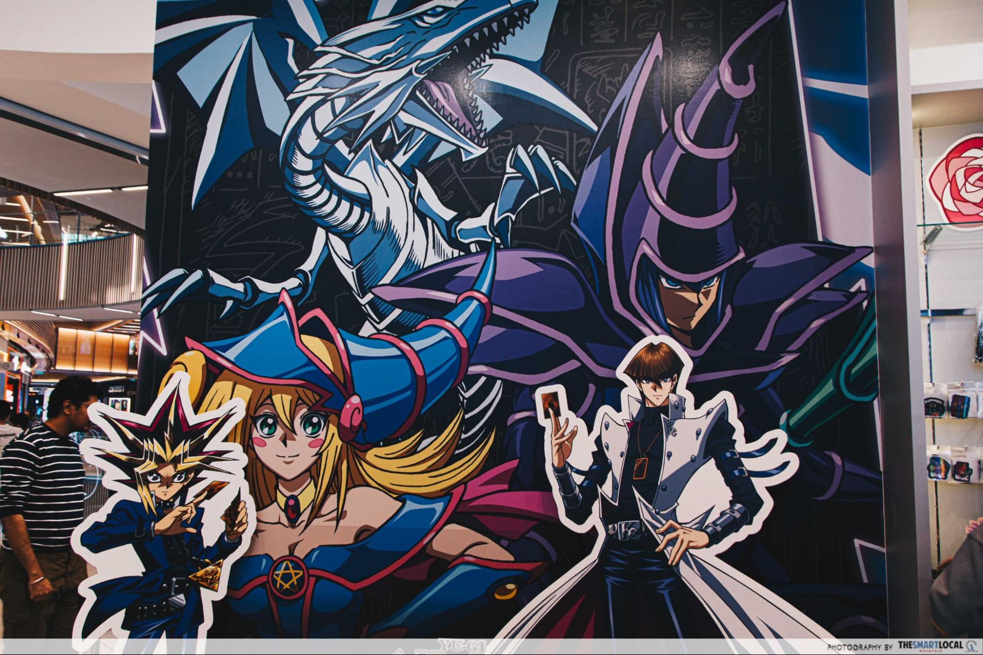 anime pop-ups lalaport - yu-gi-oh