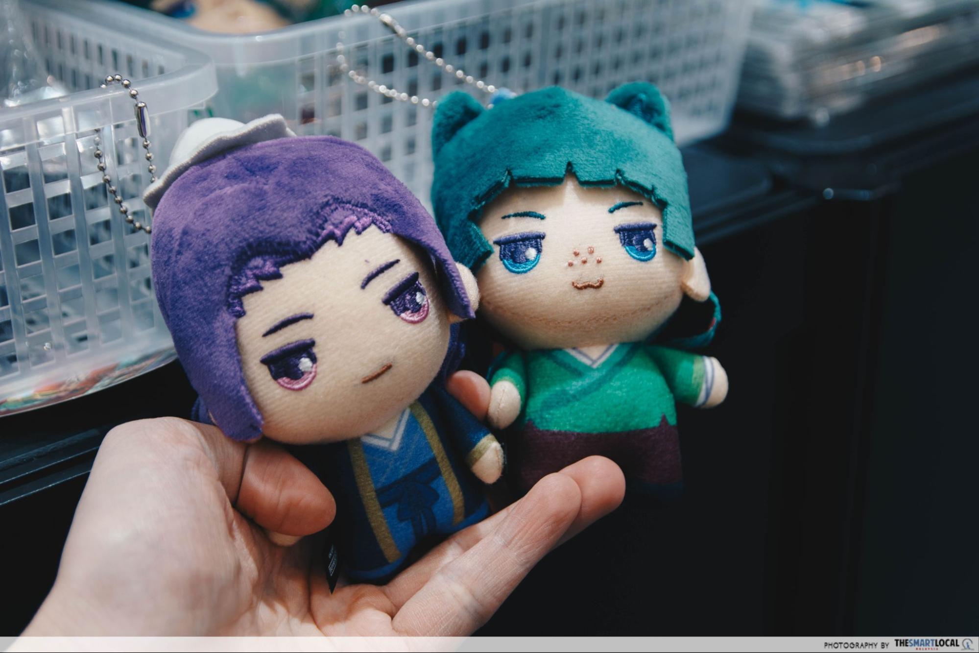 anime pop-ups lalaport - plush keychains