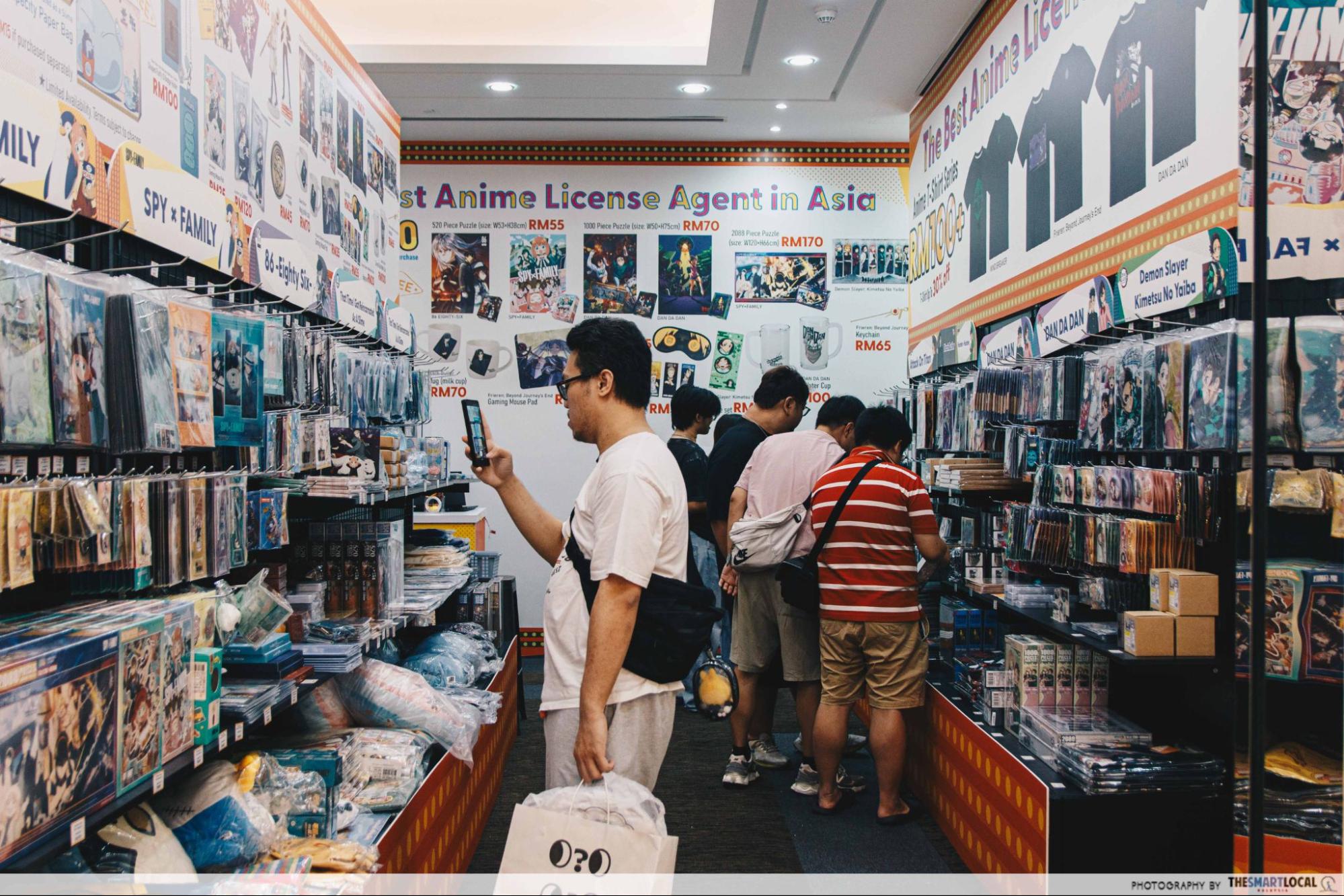 anime pop-ups lalaport - muse anime