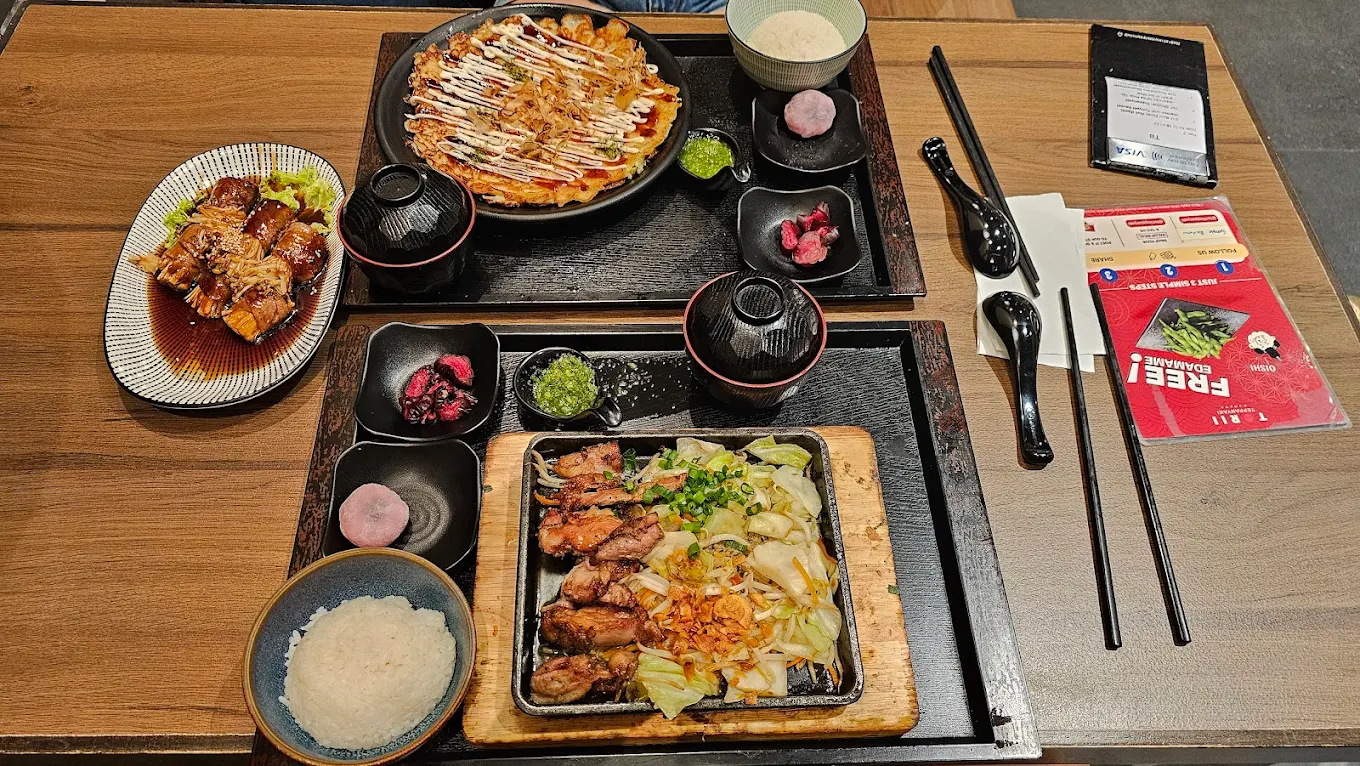 budget food at 1 utama shopping centre - torii teppanyaki