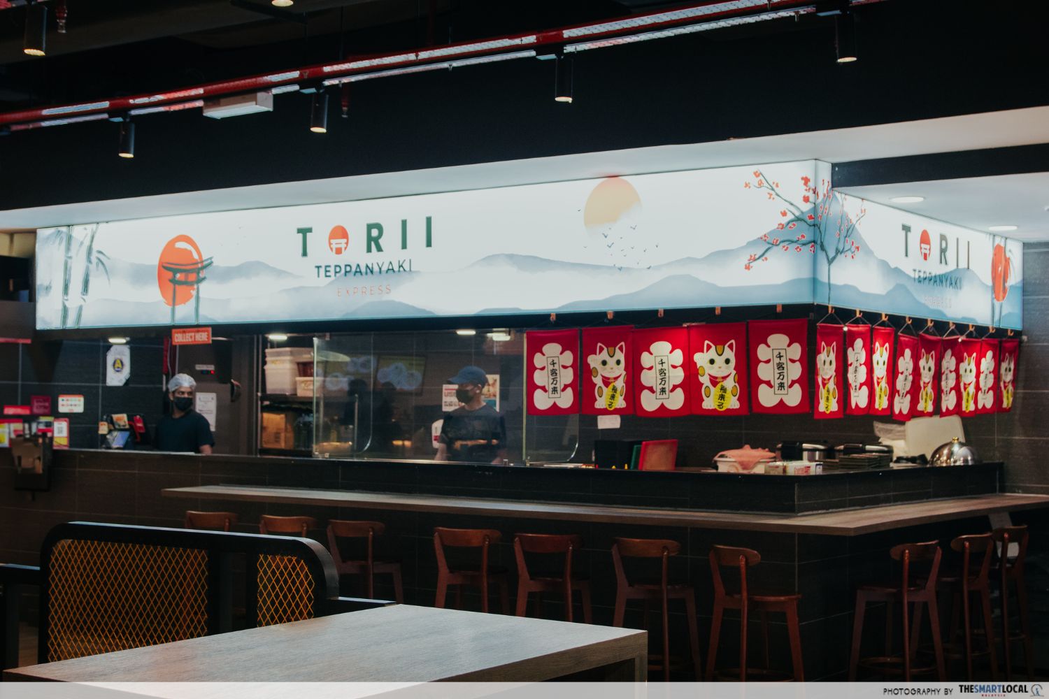 budget food at 1 utama shopping centre - torii teppanyaki