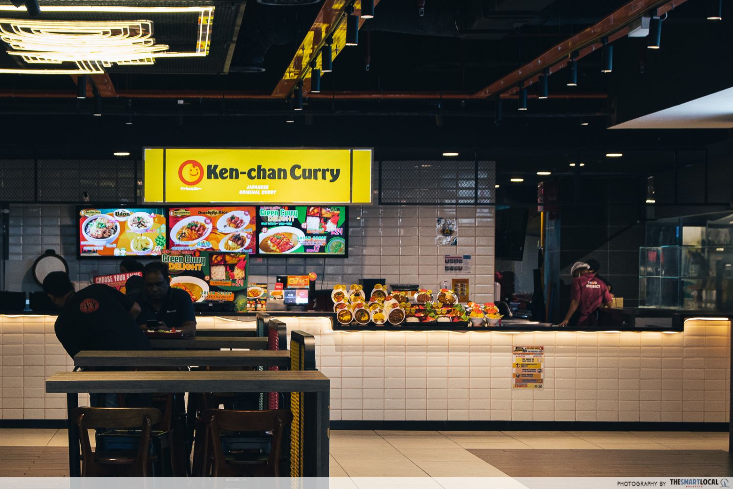 budget food at 1 utama shopping centre - ken chan curry