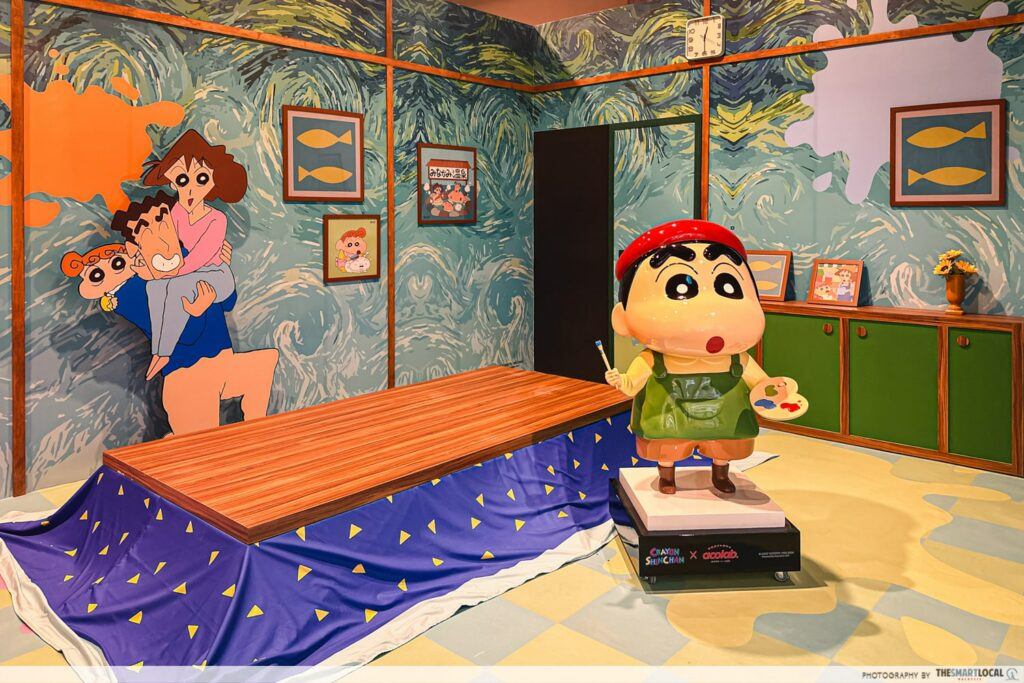 Crayon Shin-Chan exhibition at Acolab