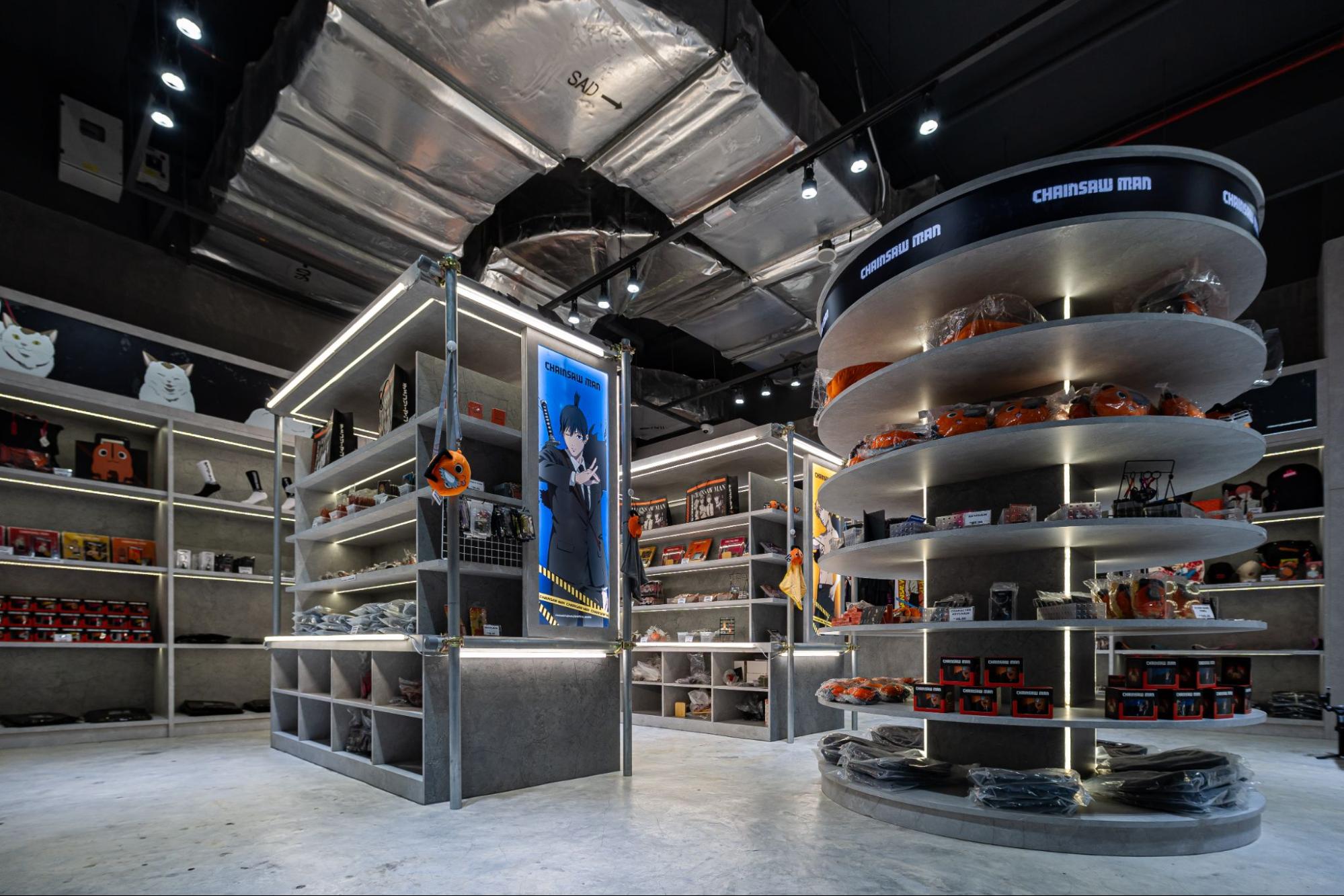 Merch shop at Acolab