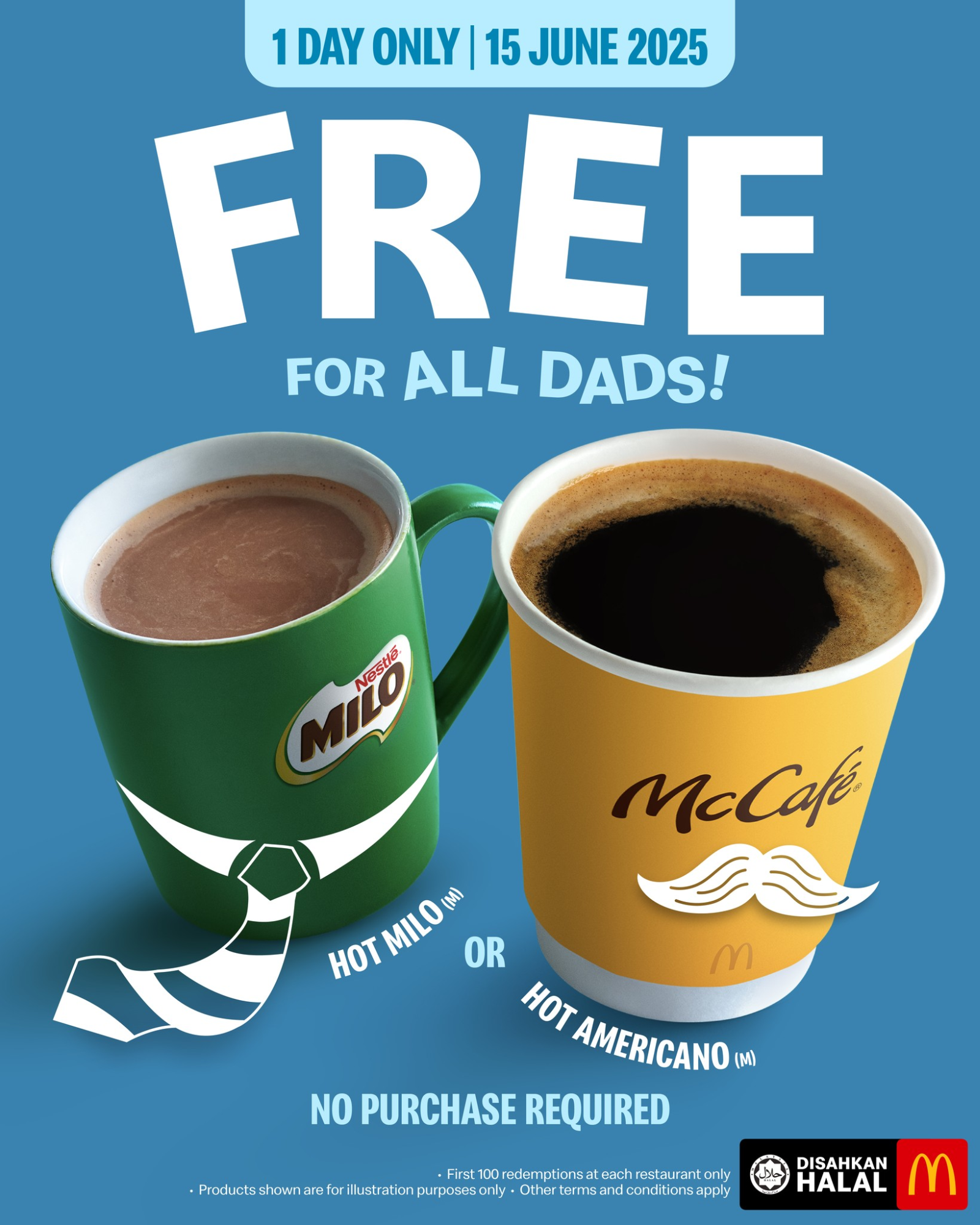 father's day food deals malaysia 2025 - mcdonald's