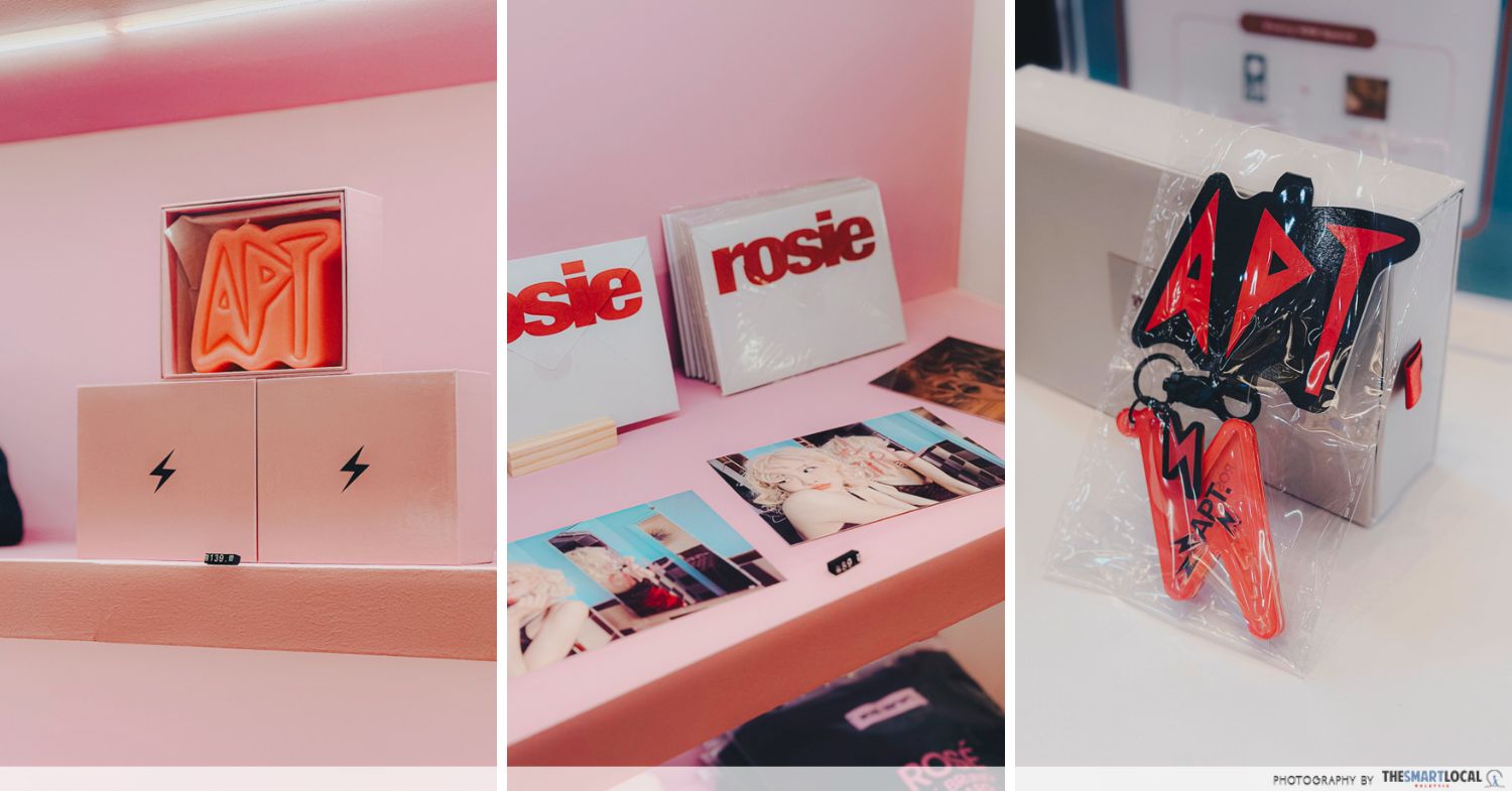rose rosie pop-up kl - rosie merch