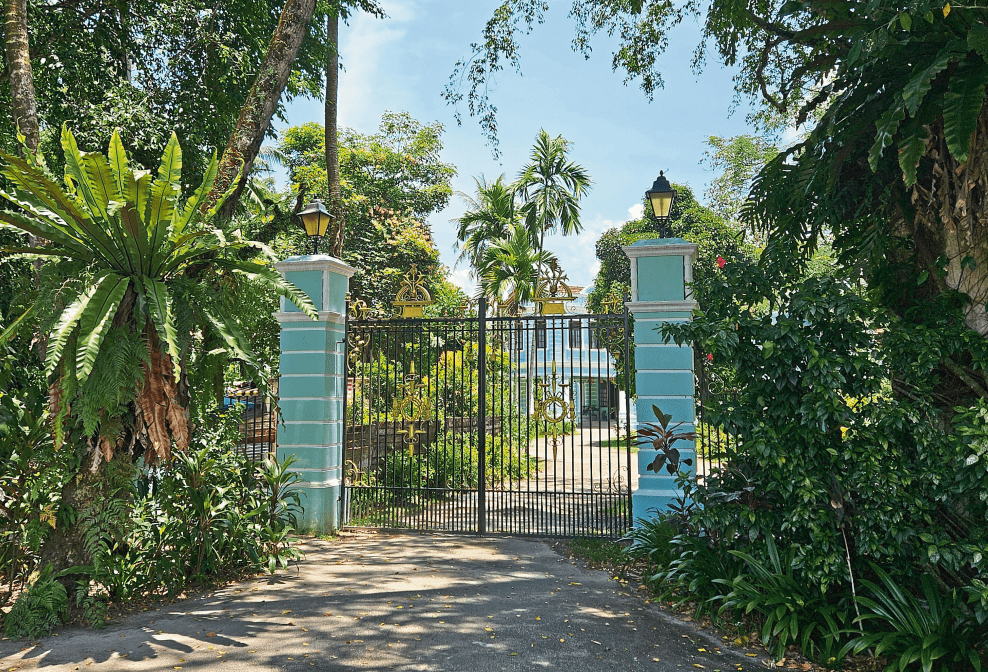 Entrance - Tan Boon Chia mansion in Rasa