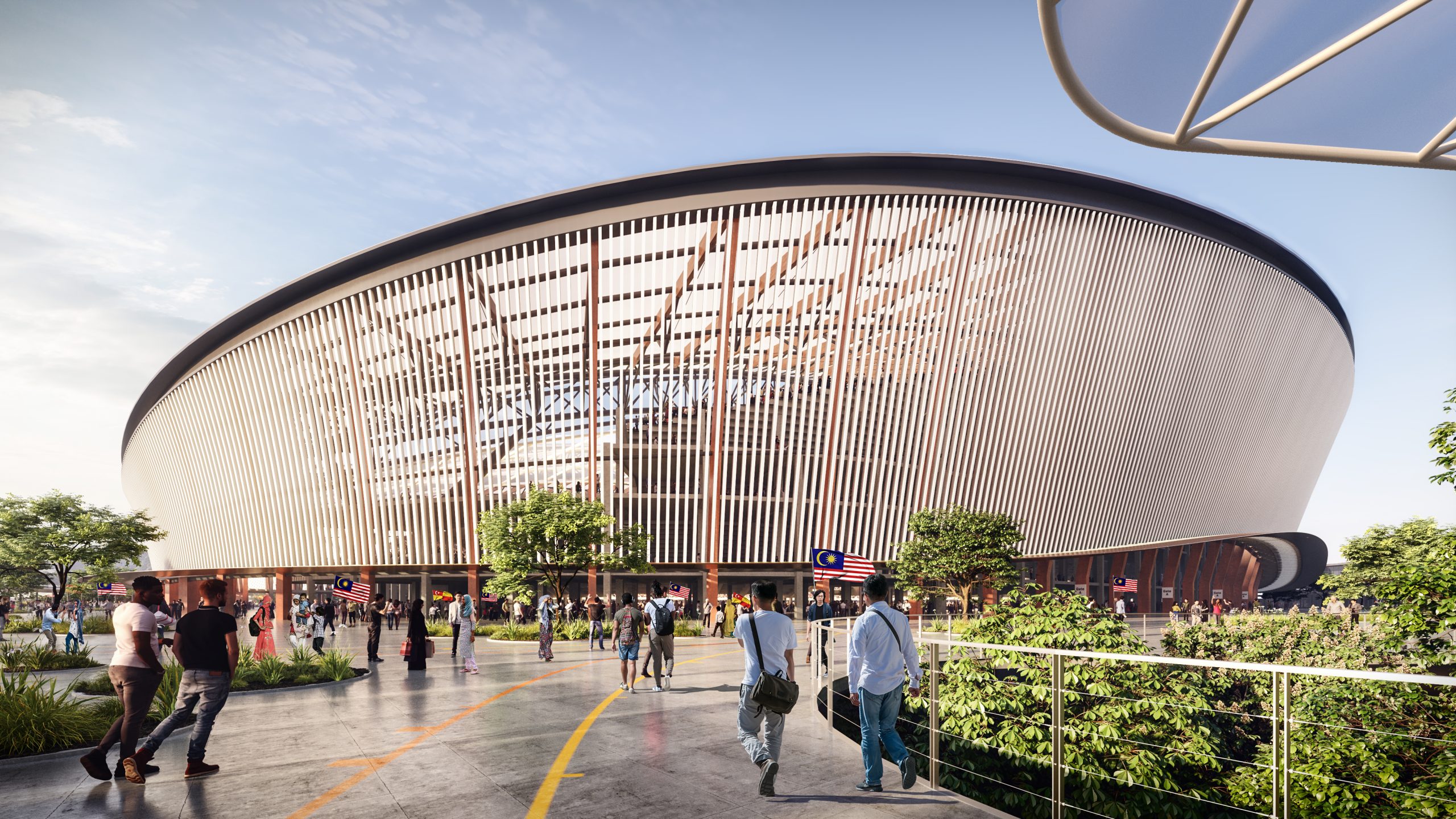 shah alam stadium converted to sports complex - new stadium