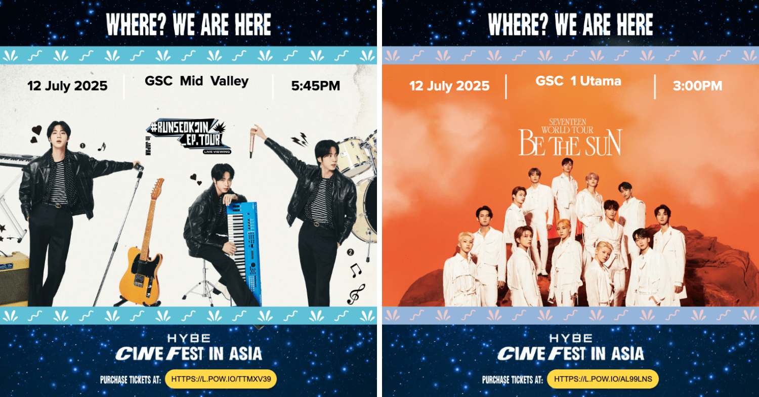 THINGS TO DO MALAYSIA JULY 2025 - HYBE CINE FEST