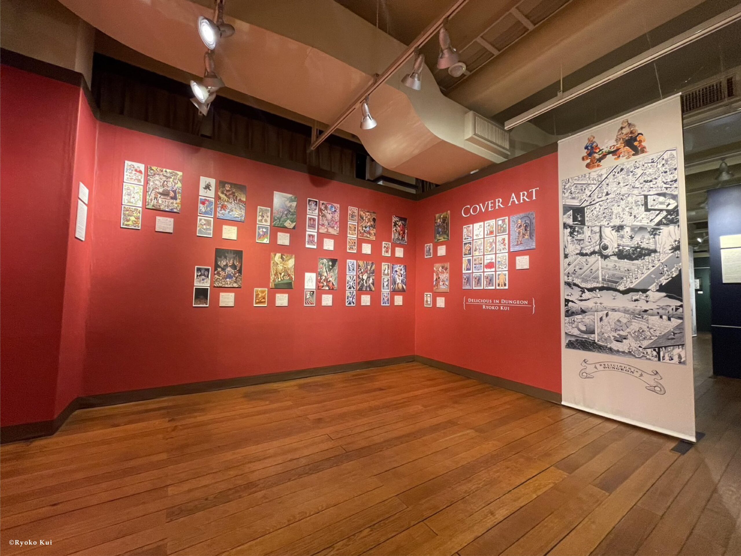 delicious in dungeon exhibition malaysia - ryoko kui exhibit