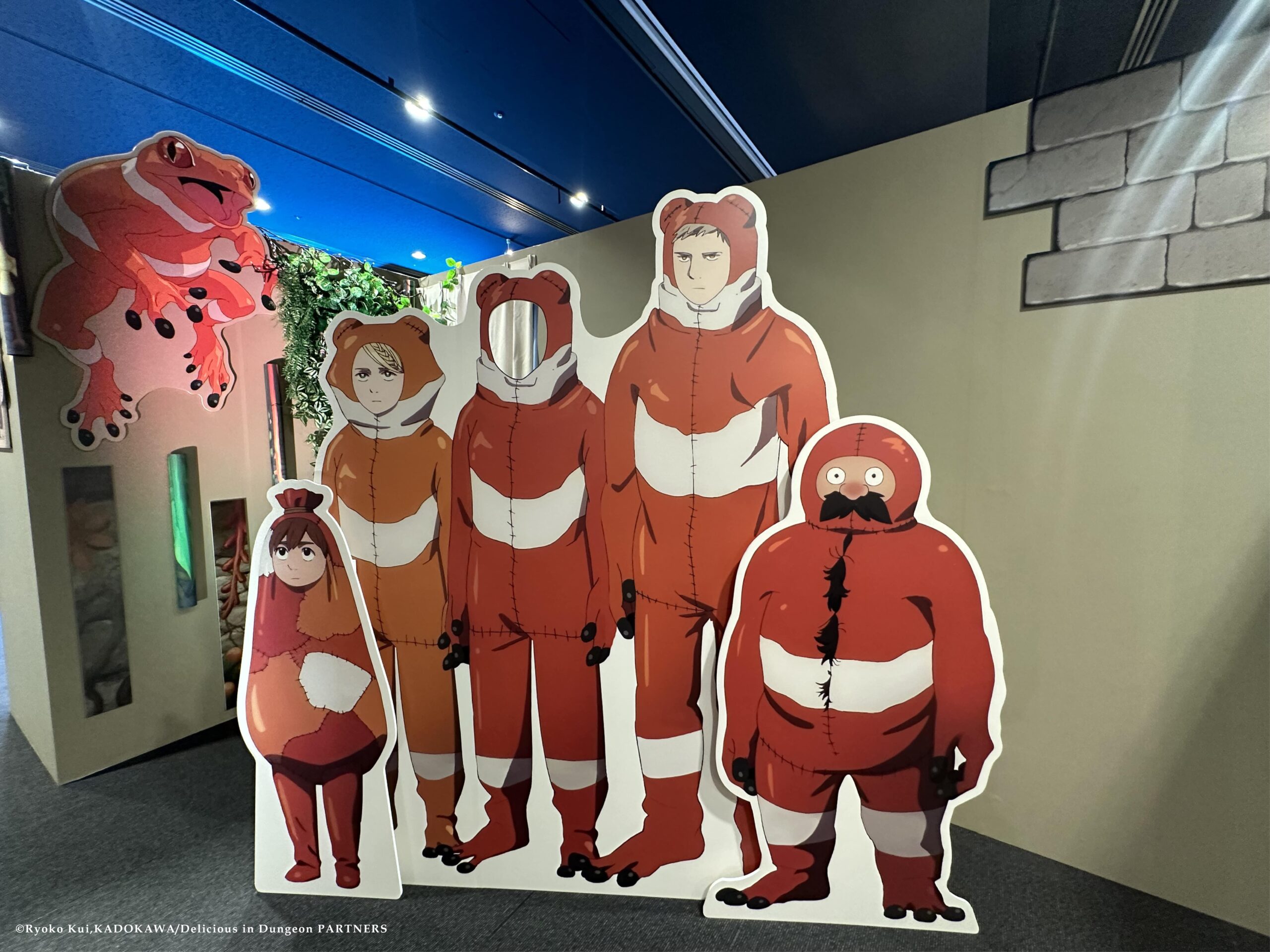 delicious in dungeon exhibition malaysia - scene recreations