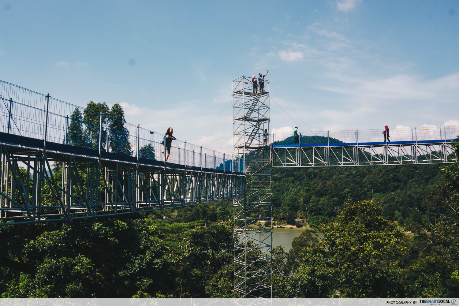 forest skywalk in frim - watchtower