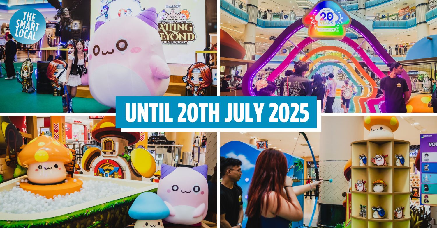 This MapleStory Pop-Up In Sunway Pyramid Has IRL Mini Games & Photo Ops With The Adorbs Pink Bean