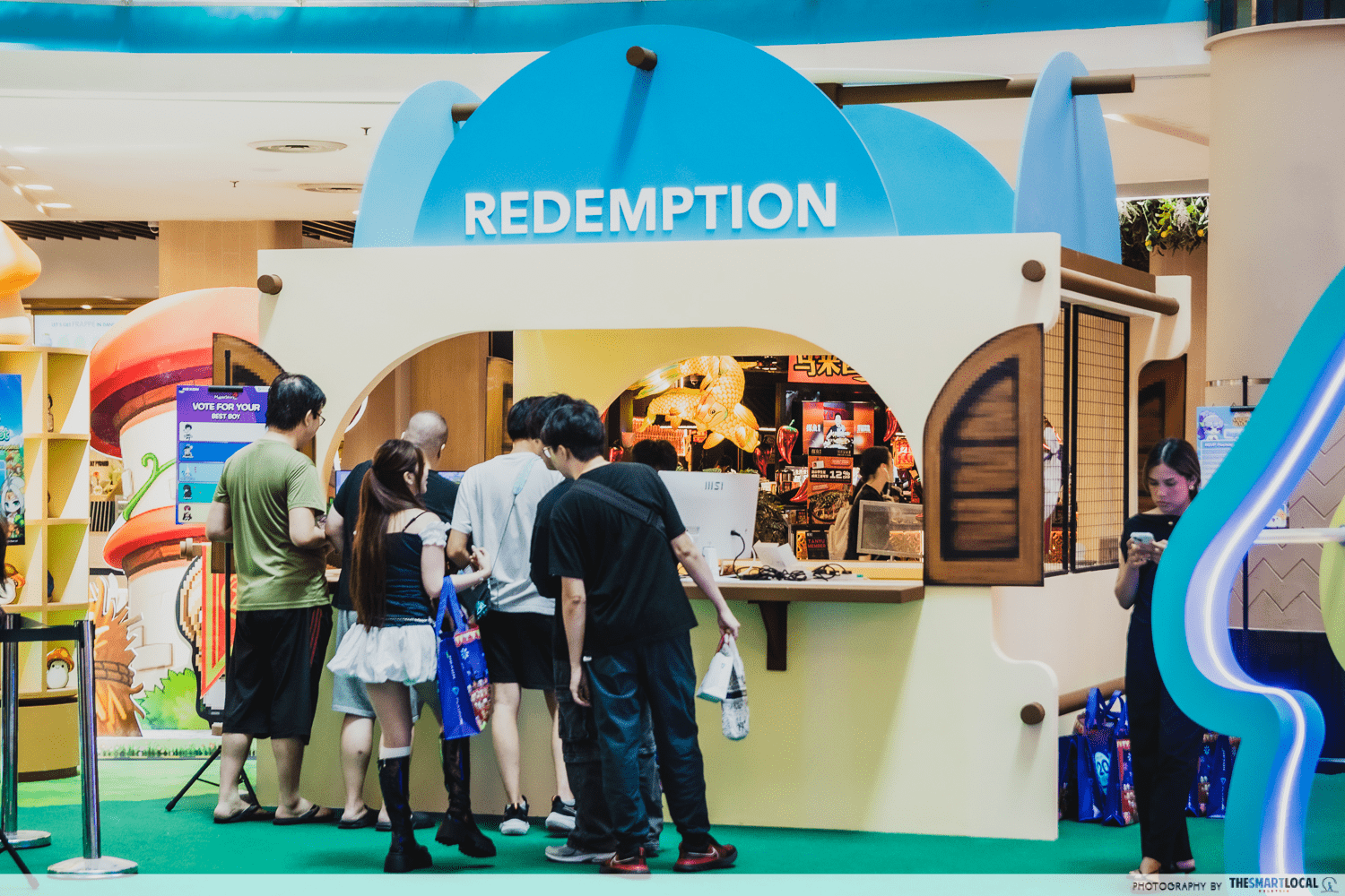 MapleStorySEA 20th Anniversary in Malaysia - redemption booth