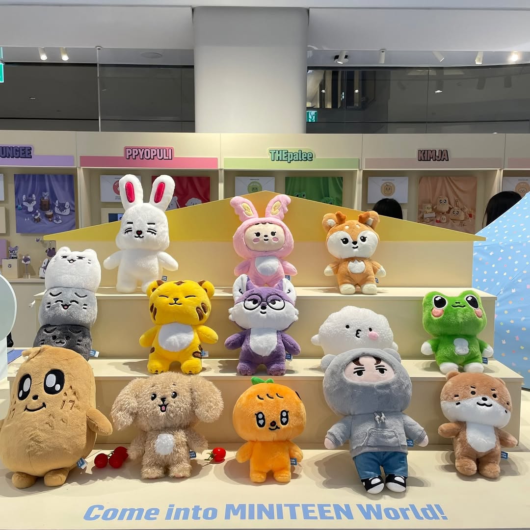 seventeen miniteen pop-up malaysia - characters