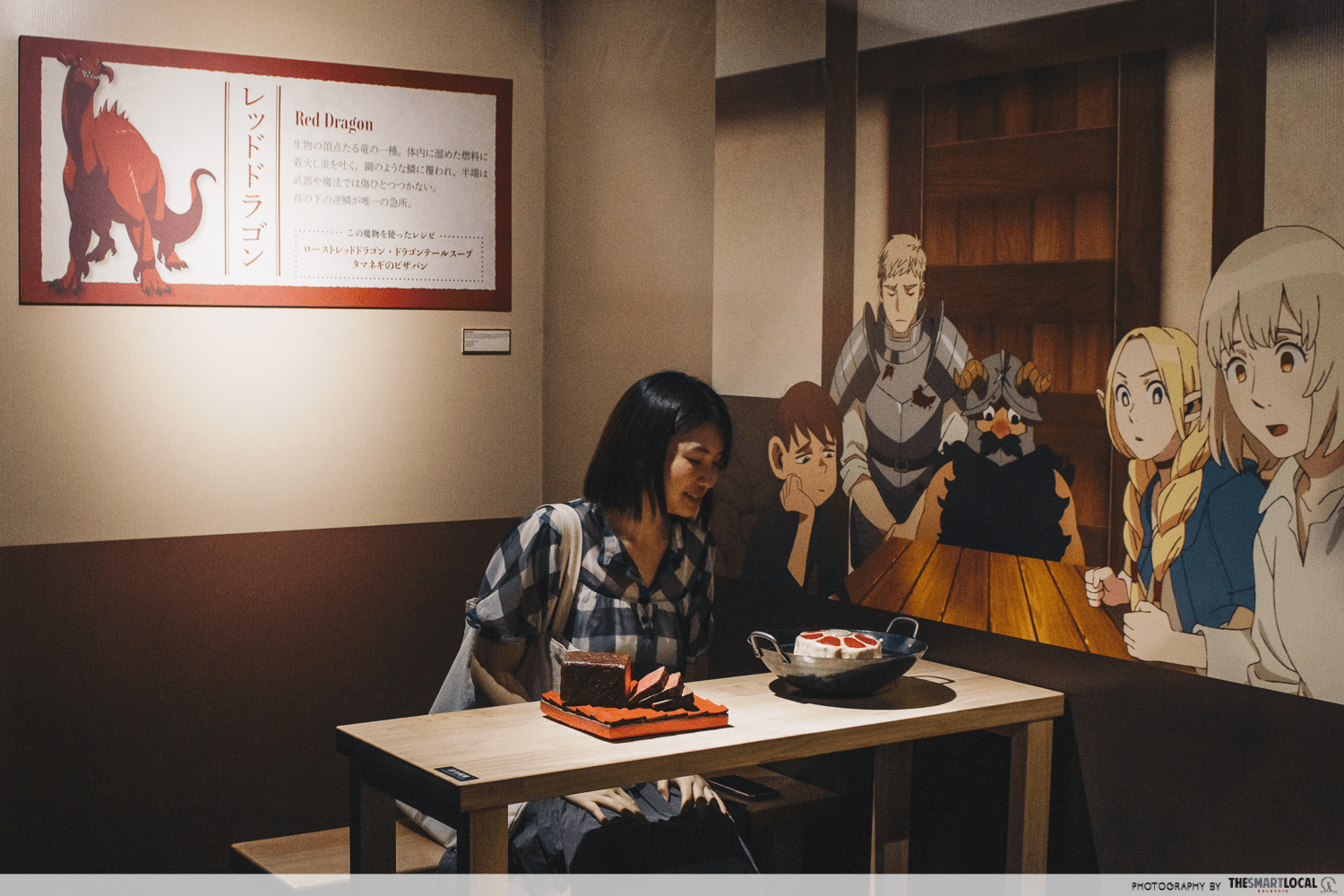 delicious in dungeon exhibition malaysia - photo op