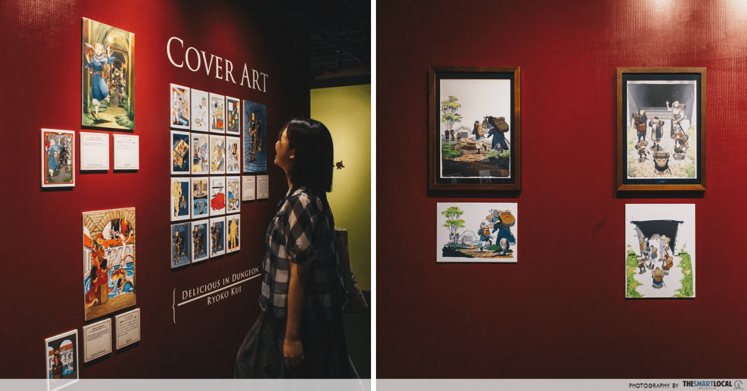 delicious in dungeon exhibition malaysia - artwork