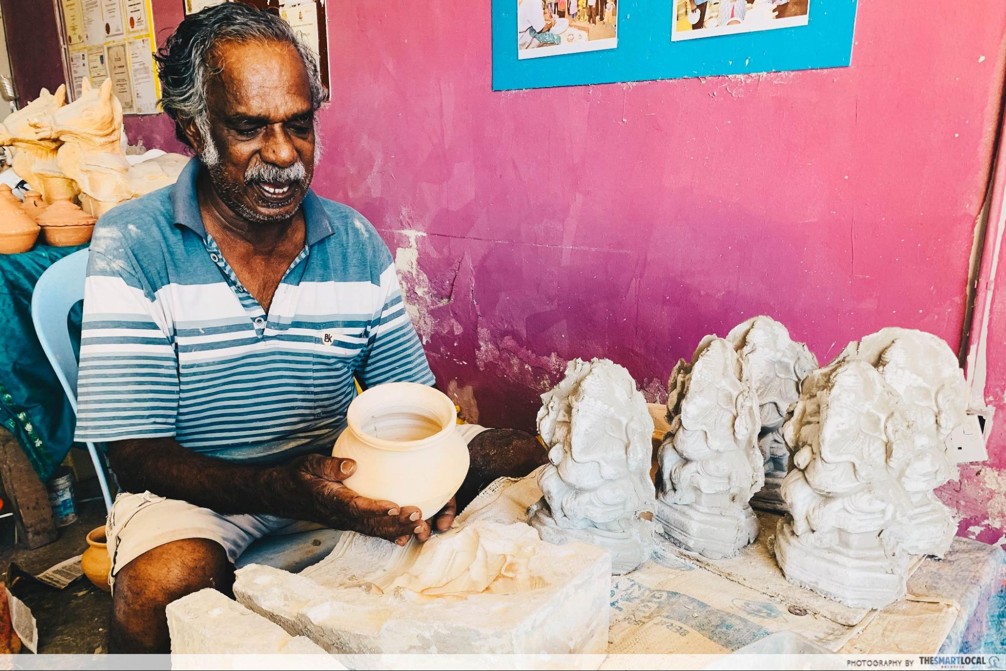 Pottery wheel - Ramadass Pottery in Kuala Selangor
