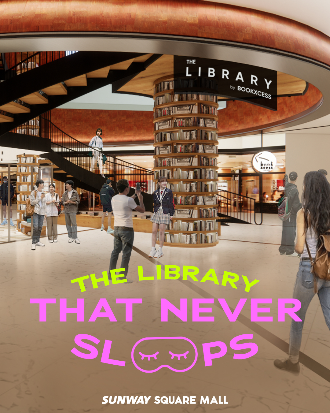 Sunway Square Mall - The Library by BookXcess in PJ