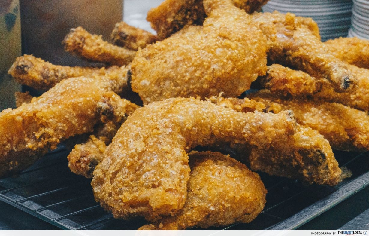 fried chicken klang valley - gerai ah kow