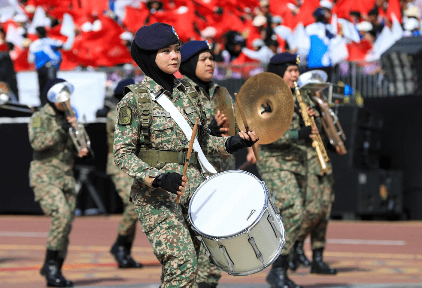 merdeka day 2025 parade - band