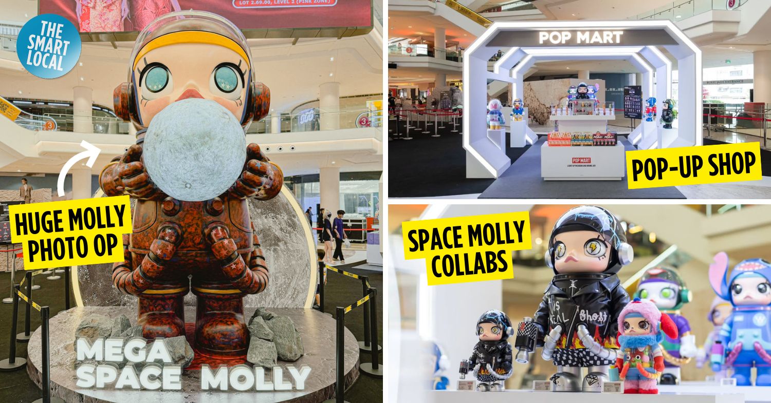 Pop Mart’s Mega Space Molly Pop-Up Is Now Open In Pavilion Bukit Jalil Till 17th August With 1000% Figurines