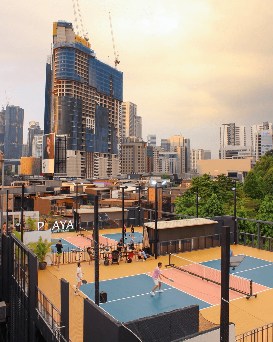 pickleball courts klang valley - playa racquet club