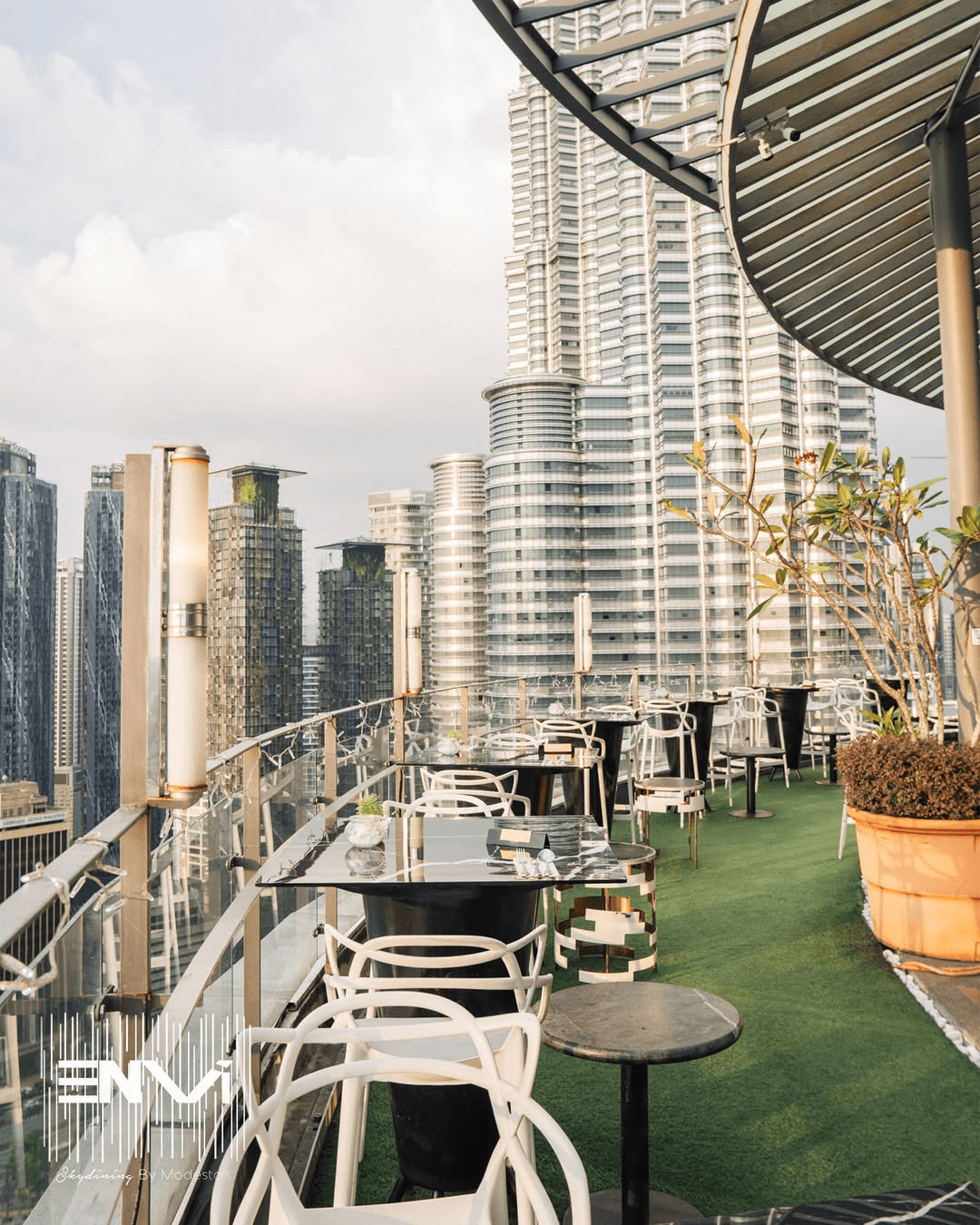 rooftop cafes restaurants kl - envi