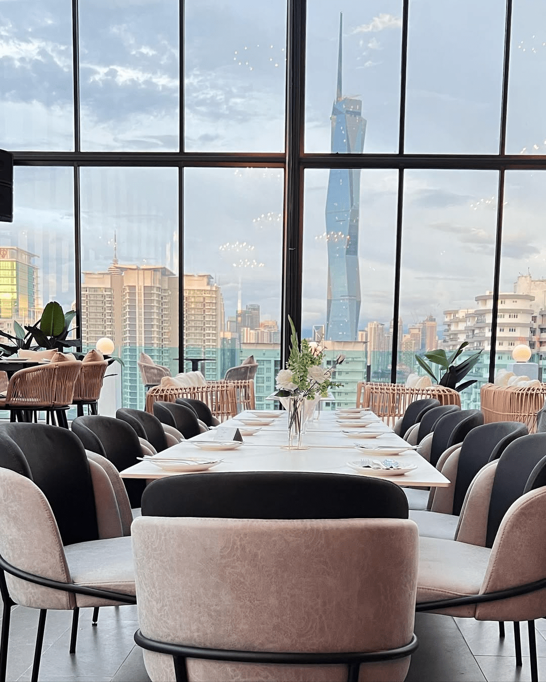 rooftop cafes restaurants kl - luuma