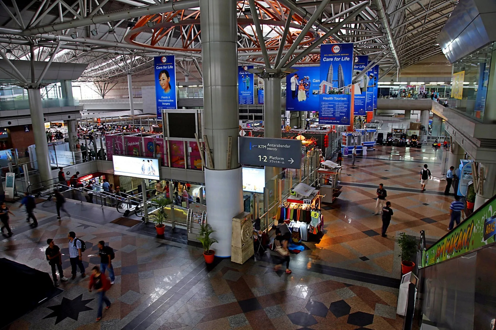 bookku bookstore in kl sentral - terminal