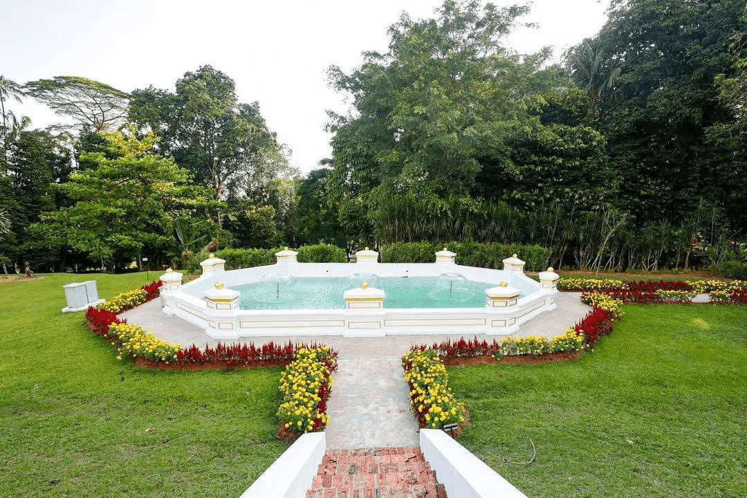 Taman Botani Diraja Johor - fountain
