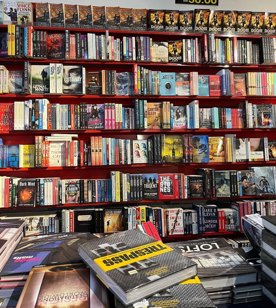 bookku bookstore in kl sentral - titles