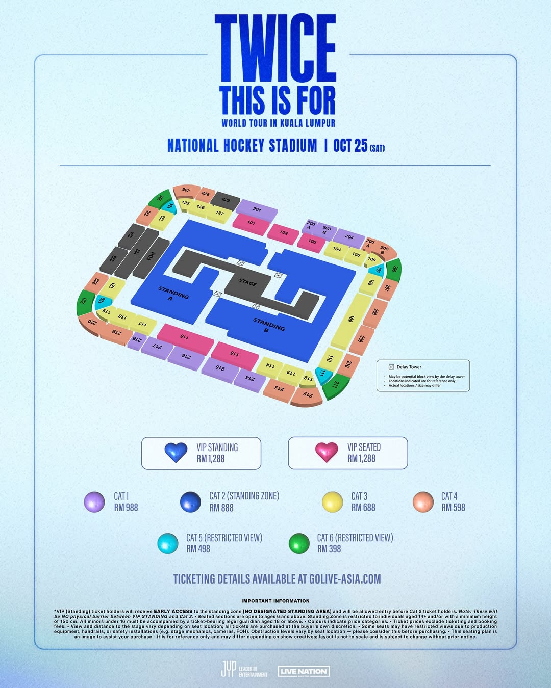 twice concert msia - seat map